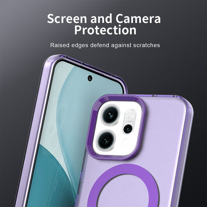 Pouzdro MagSafe pro Oppo Reno14, Techsuit, CandyCase, Fialové