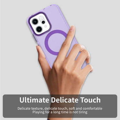 Pouzdro MagSafe pro Oppo Reno14, Techsuit, CandyCase, Fialové