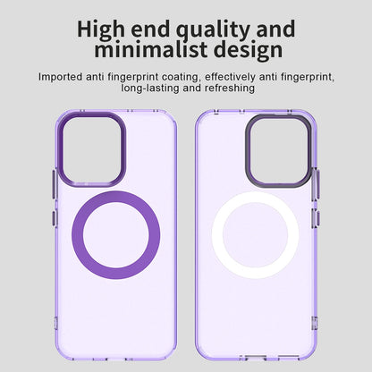 Pouzdro MagSafe pro Oppo Reno14, Techsuit, CandyCase, Fialové