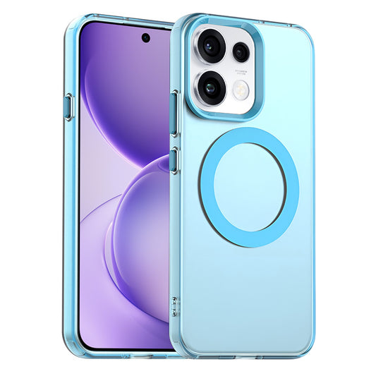 MagSafe pouzdro pro Oppo Reno16 F / Reno16 FS, Techsuit, CandyCase, modrá