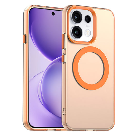 MagSafe pouzdro pro Oppo Reno16 F / Reno16 FS, Techsuit, CandyCase, Oranžové