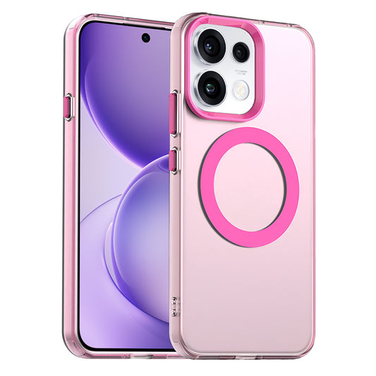 MagSafe pouzdro pro Oppo Reno16 F / Reno16 FS, Techsuit, CandyCase, růžové