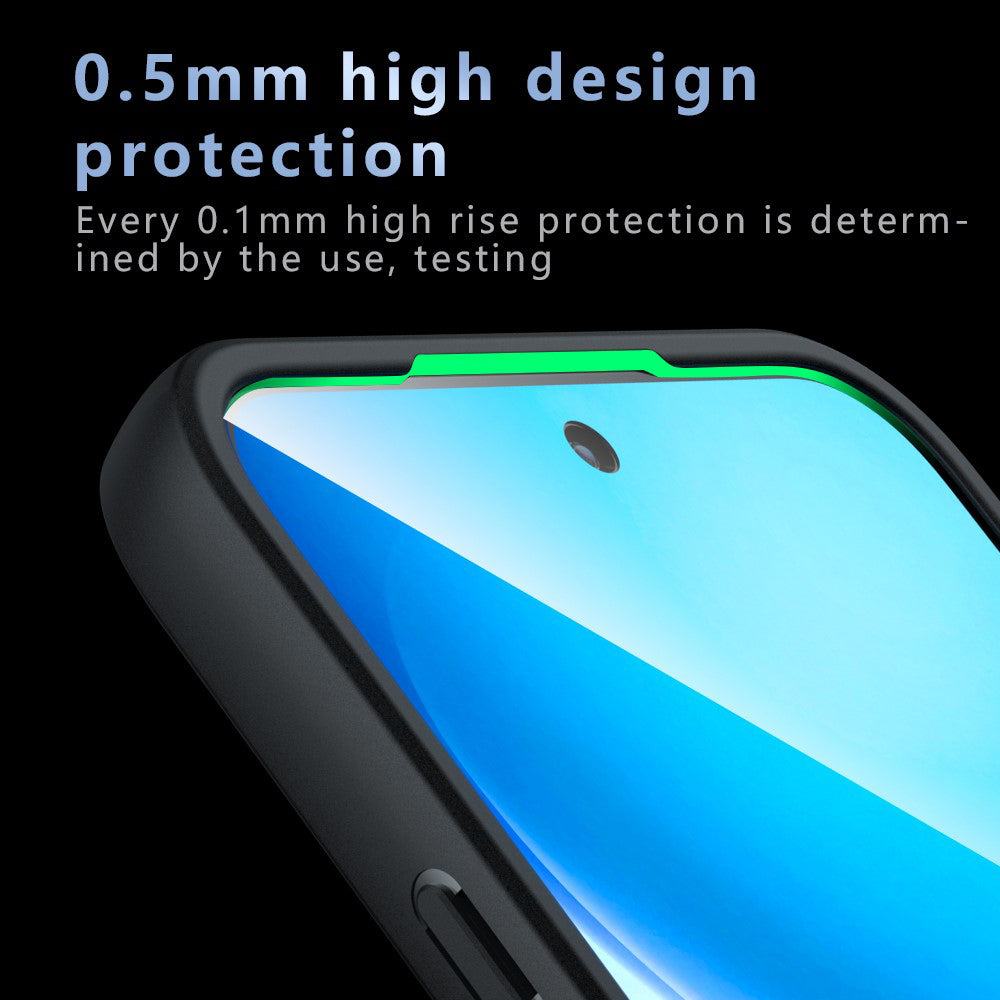 MagSafe pouzdro pro Oppo Reno16 F / Reno16 FS, Techsuit, PureFrost, Černá saténová