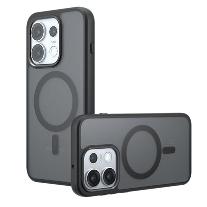 MagSafe pouzdro pro Oppo Reno16 Pro, Techsuit, PureFrost, Černá saténová