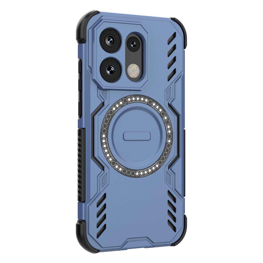 MagSafe pouzdro pro Oppo Reno16 / Reno16 Pro, Techsuit, ArmorMag, modré