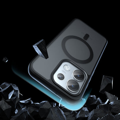 MagSafe pouzdro pro Oppo Reno16, Techsuit, PureFrost, Černá saténová