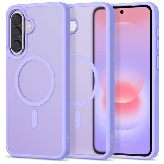 MagSafe pouzdro pro Samsung Galaxy A57 5G, Tech-Protect, Magmat, Matná fialová