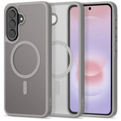 MagSafe pouzdro pro Samsung Galaxy A57 5G, Tech-Protect, Magmat, Šedá matná