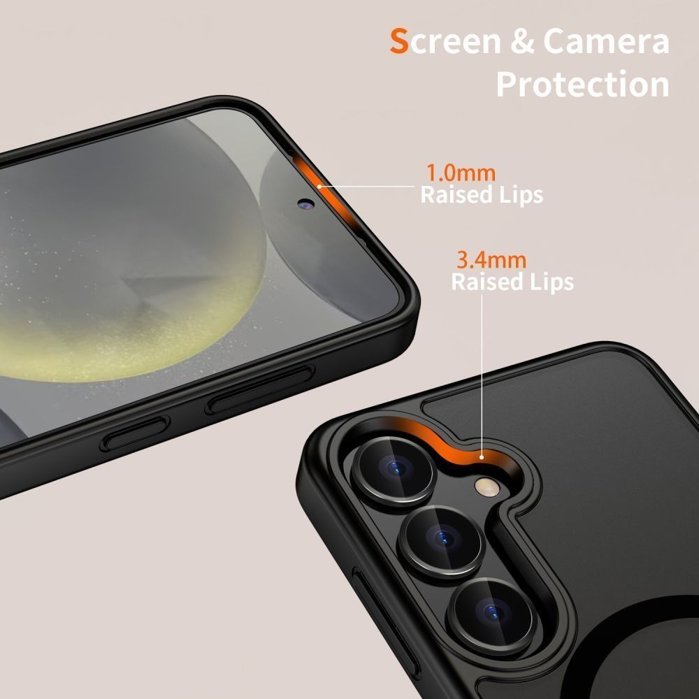 Pouzdro MagSafe pro Samsung Galaxy A37 5G / A56 A566 / A36 A366, Tech-Protect, Magmat, Matně černé