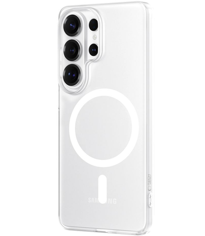 Pouzdro MagSafe pro Samsung Galaxy S26 Ultra S948, Tech-Protect, MagSlim, Matně průhledné