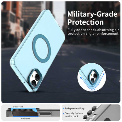 MagSafe pouzdro pro Samsung Galaxy A05 A055, Techsuit, CandyCase, Modrá