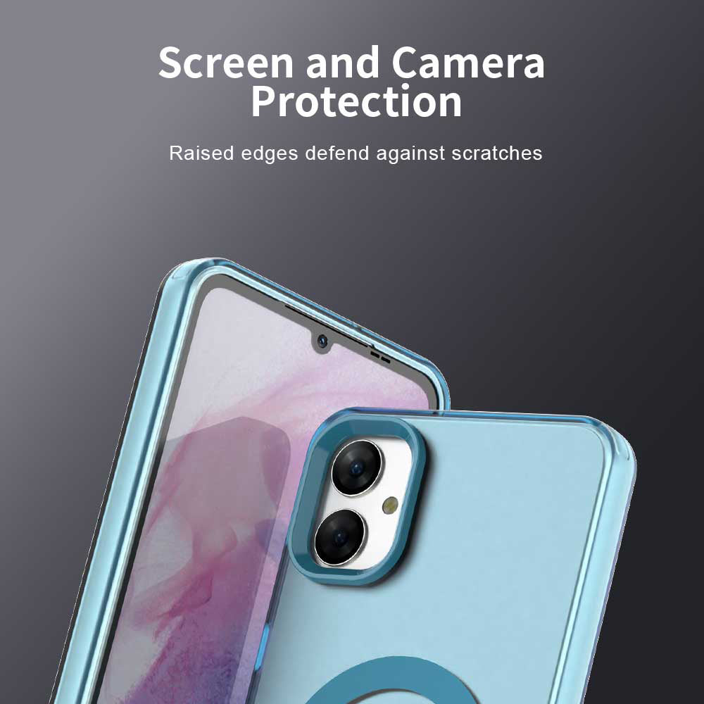 MagSafe pouzdro pro Samsung Galaxy A05 A055, Techsuit, CandyCase, Modrá