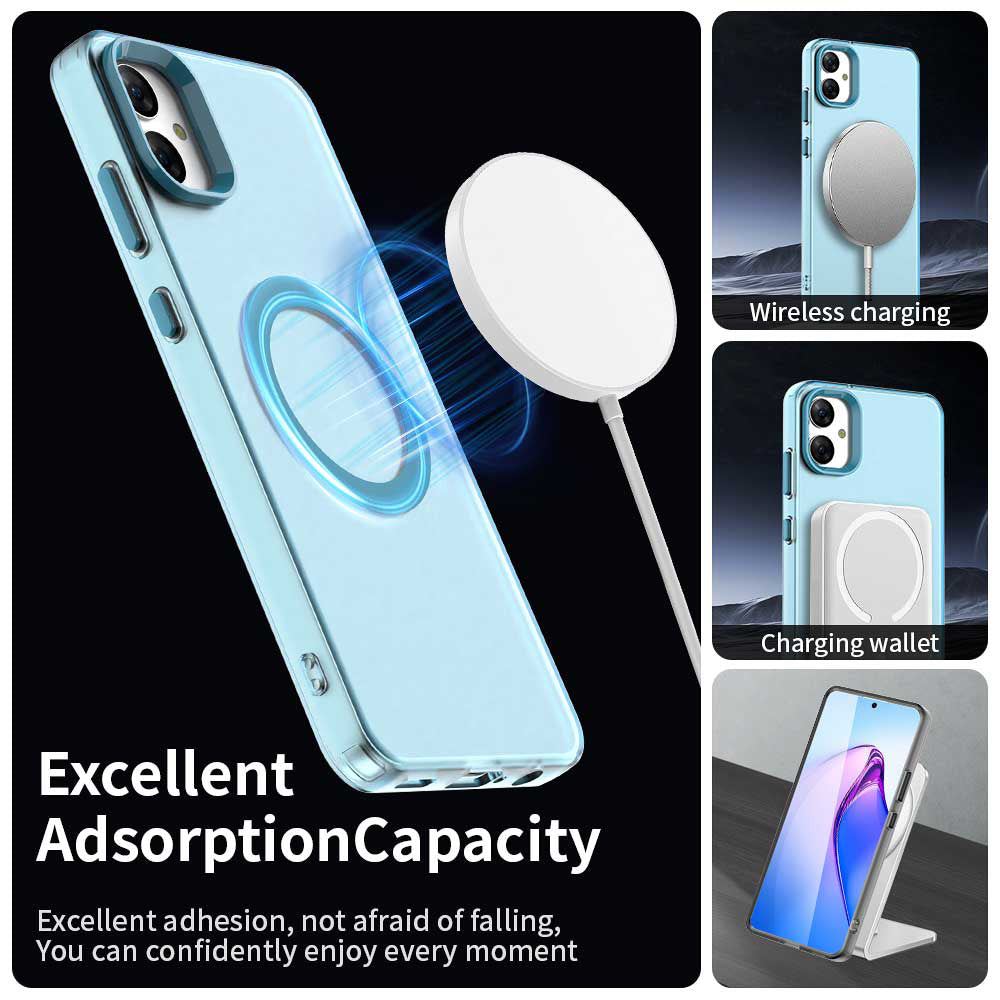 MagSafe pouzdro pro Samsung Galaxy A05 A055, Techsuit, CandyCase, Modrá