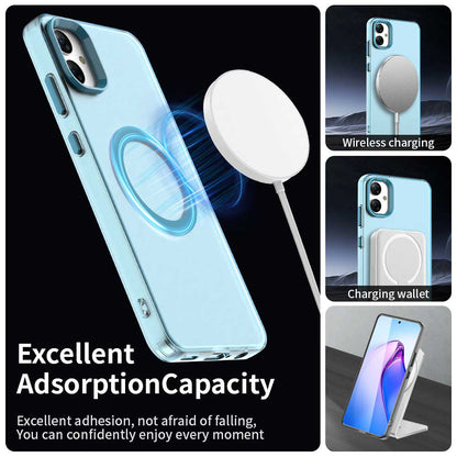 MagSafe pouzdro pro Samsung Galaxy A05 A055, Techsuit, CandyCase, Modrá