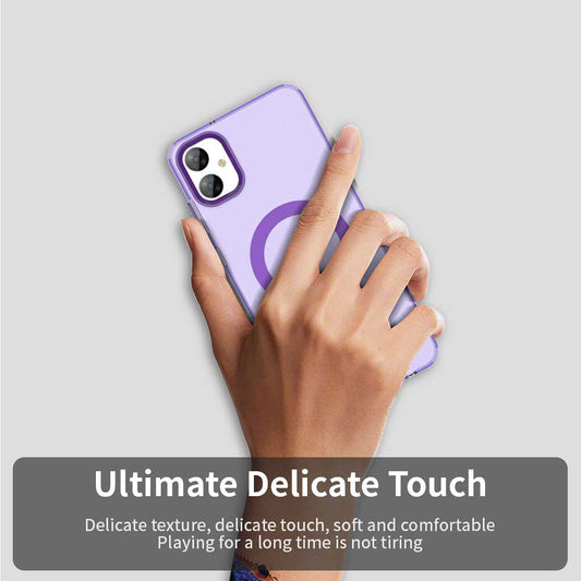MagSafe pouzdro pro Samsung Galaxy A05 A055, Techsuit, CandyCase, Fialová