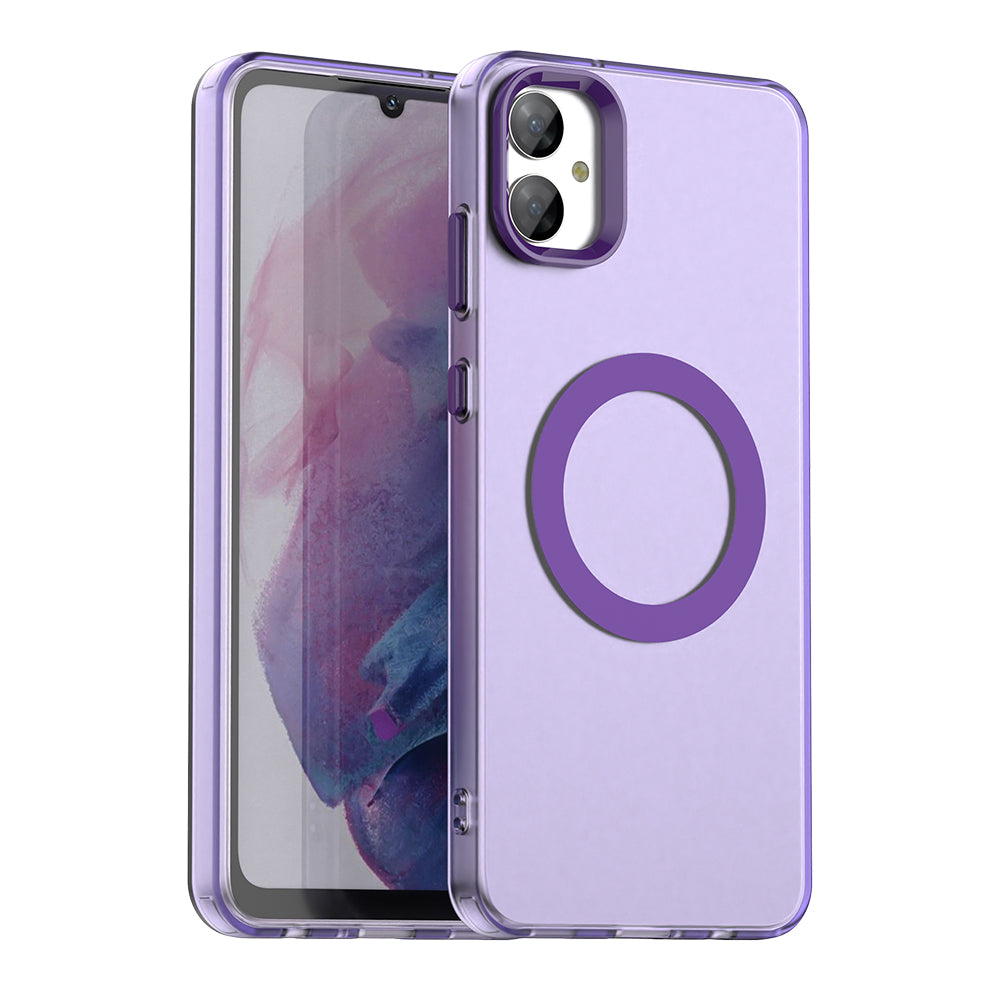 MagSafe pouzdro pro Samsung Galaxy A05 A055, Techsuit, CandyCase, Fialová