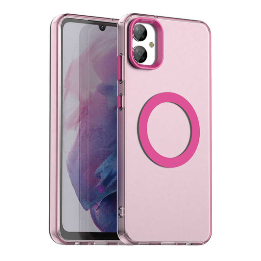 MagSafe pouzdro pro Samsung Galaxy A05 A055, Techsuit, CandyCase, Růžová