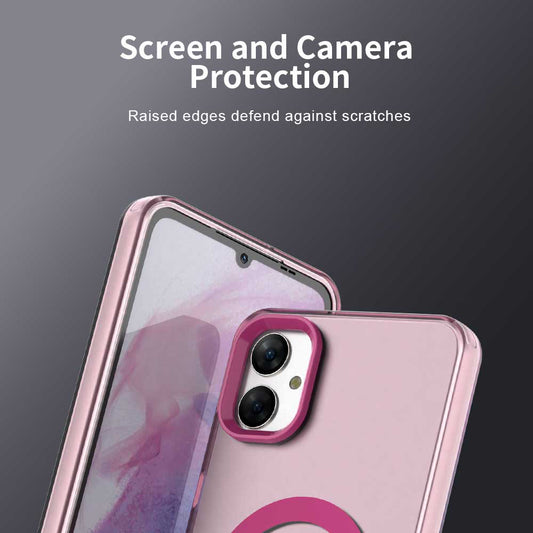MagSafe pouzdro pro Samsung Galaxy A05 A055, Techsuit, CandyCase, Růžová