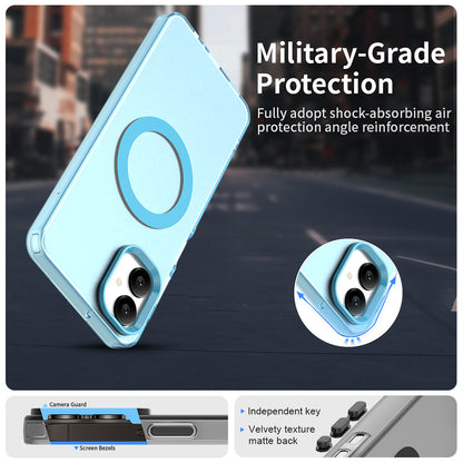 MagSafe pouzdro pro Samsung Galaxy A06 A065, Techsuit, CandyCase, Modrá