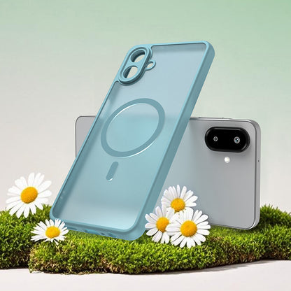 Pouzdro MagSafe pro Samsung Galaxy A07 4G A075, Techsuit, HaloFrost II, Světle zelená