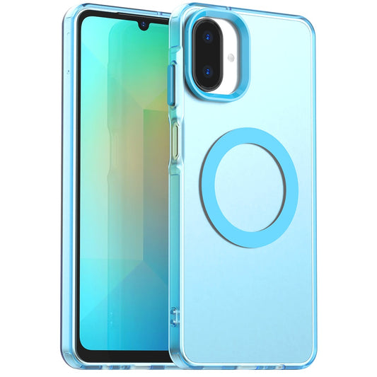 MagSafe pouzdro pro Samsung Galaxy A07 4G A075, Techsuit, CandyCase, Modrá