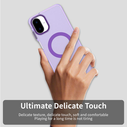MagSafe pouzdro pro Samsung Galaxy A07 4G A075, Techsuit, CandyCase, Fialová