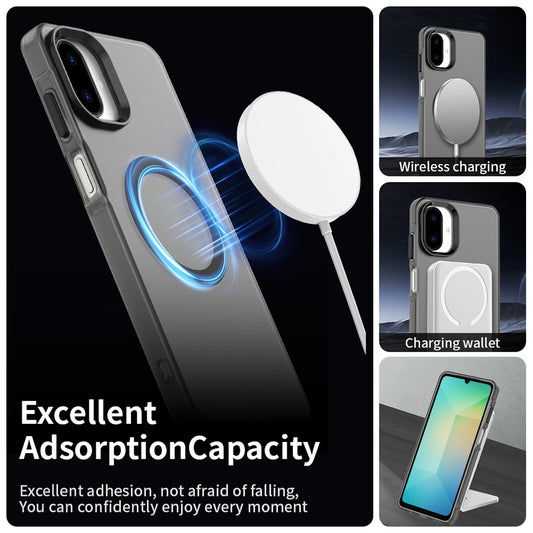MagSafe pouzdro pro Samsung Galaxy A07 4G A075, Techsuit, CandyCase, černé