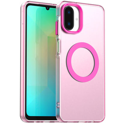 MagSafe pouzdro pro Samsung Galaxy A07 4G A075, Techsuit, CandyCase, růžové