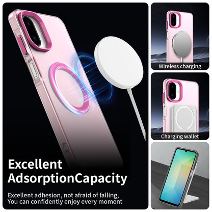 MagSafe pouzdro pro Samsung Galaxy A07 4G A075, Techsuit, CandyCase, růžové