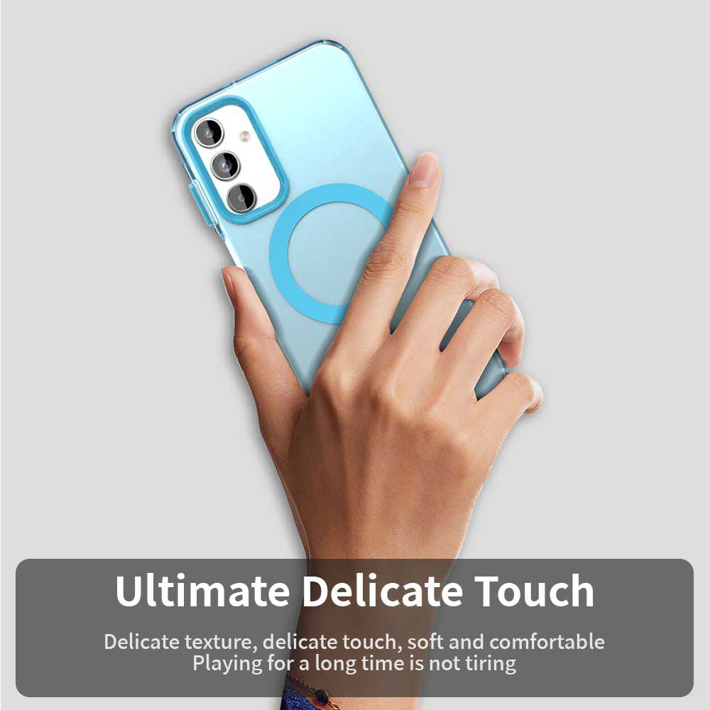 MagSafe Case for Samsung Galaxy A15 5G A156 / A15 A155, Techsuit, CandyCase, Blue