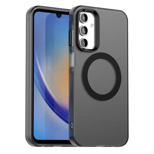 MagSafe pouzdro pro Samsung Galaxy A15 5G A156 / A15 A155, Techsuit, CandyCase, Černá