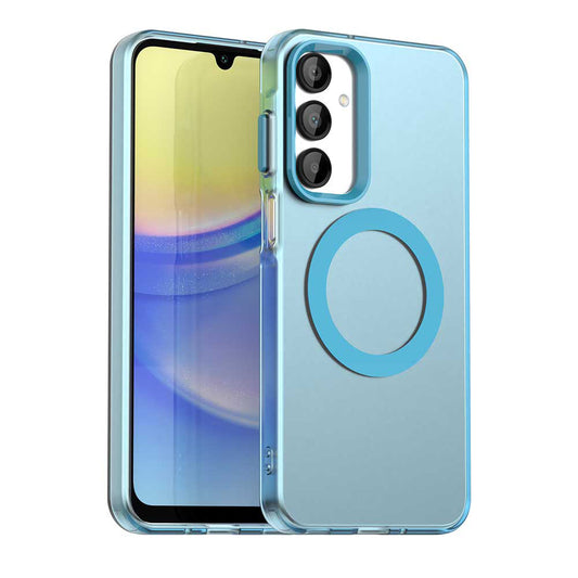 MagSafe pouzdro pro Samsung Galaxy A16 5G A166 / A16 4G A165, Techsuit, CandyCase, Modrá