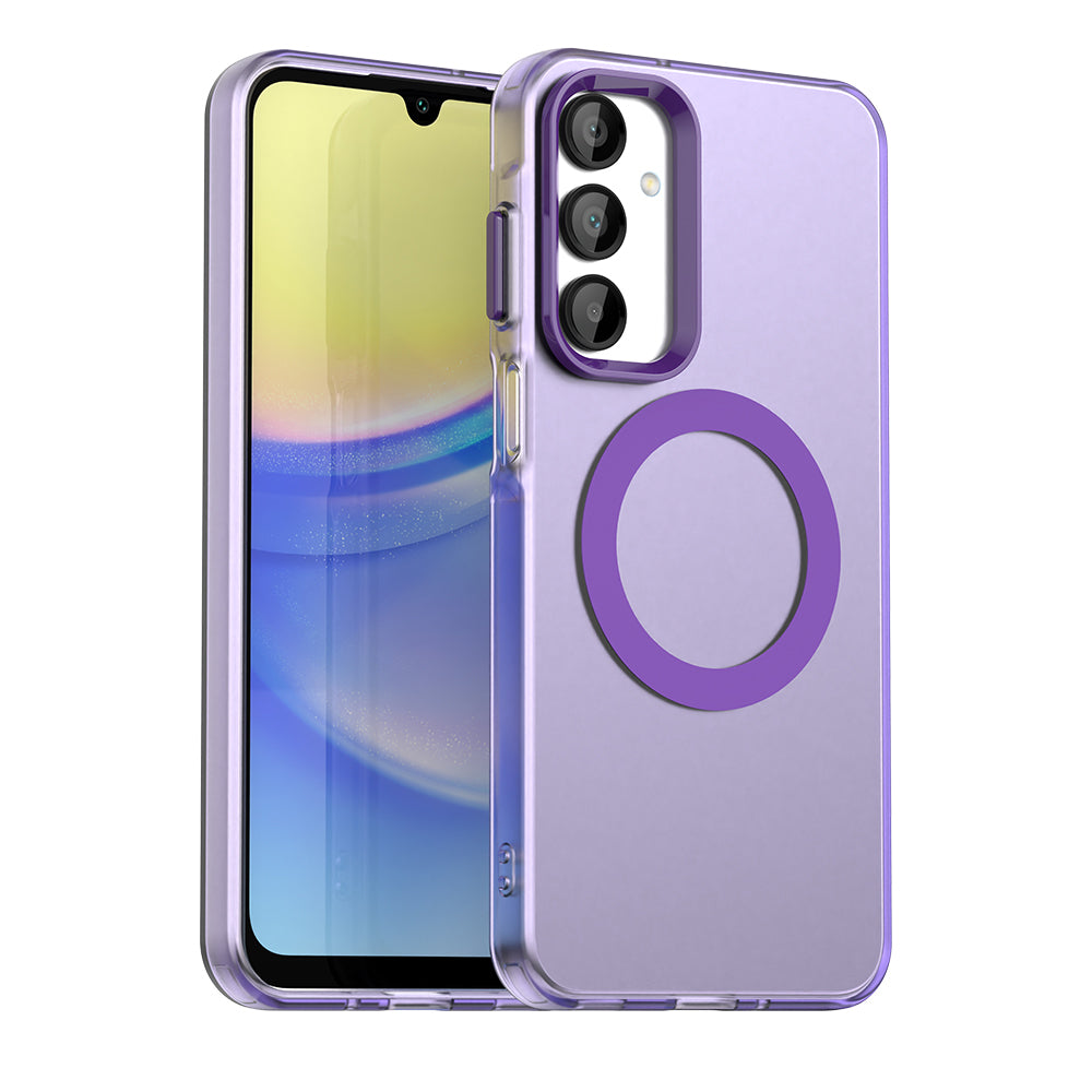 MagSafe pouzdro pro Samsung Galaxy A16 5G A166 / A16 4G A165, Techsuit, CandyCase, Fialová