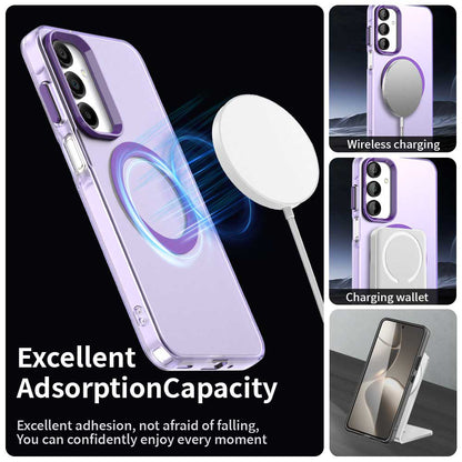 MagSafe pouzdro pro Samsung Galaxy A16 5G A166 / A16 4G A165, Techsuit, CandyCase, Fialová