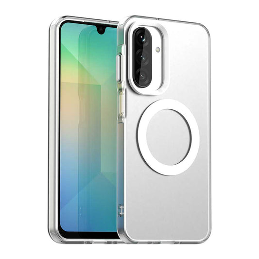 MagSafe pouzdro pro Samsung Galaxy A17 5G, Techsuit, CandyCase, bílé