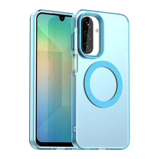 MagSafe pouzdro pro Samsung Galaxy A17 5G, Techsuit, CandyCase, Modrá