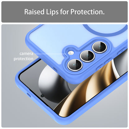 MagSafe pouzdro pro Samsung Galaxy A17 5G, Techsuit, HaloFrost II, modré