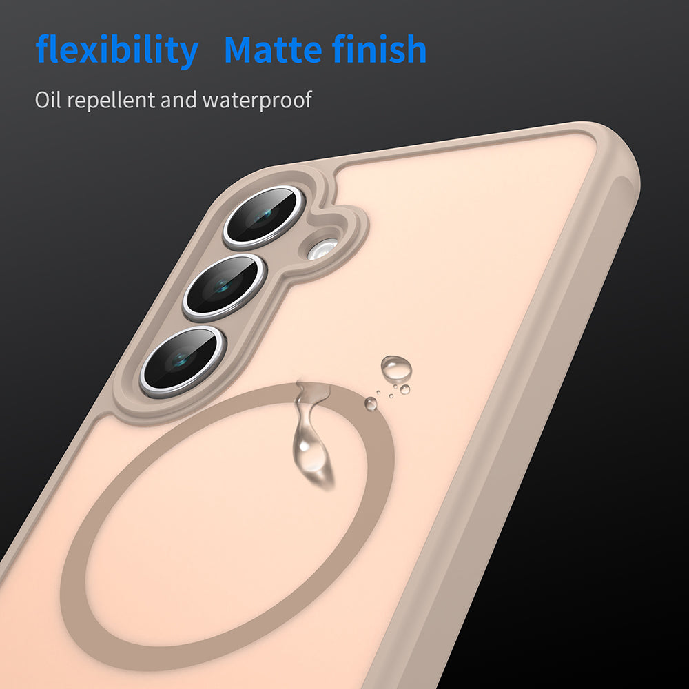 MagSafe pouzdro pro Samsung Galaxy A17 5G, Techsuit, HaloFrost II, Zlaté