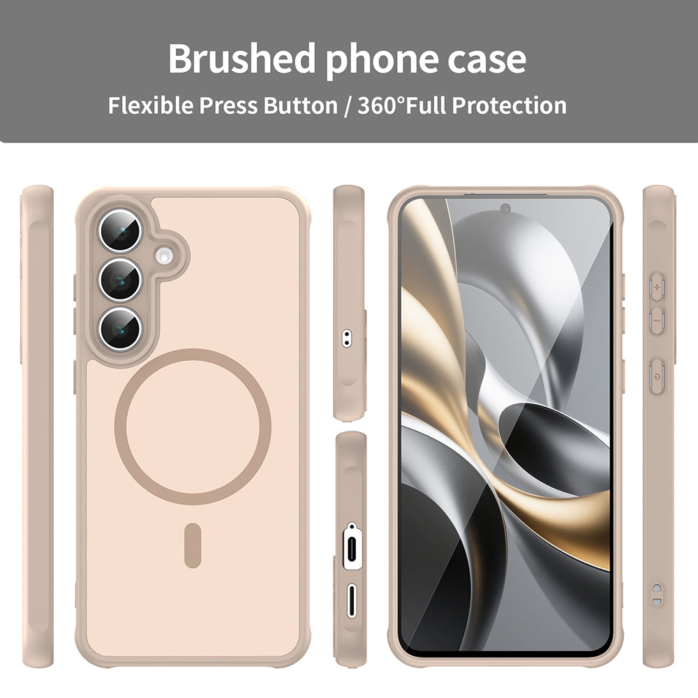 MagSafe pouzdro pro Samsung Galaxy A17 5G, Techsuit, HaloFrost II, Zlaté