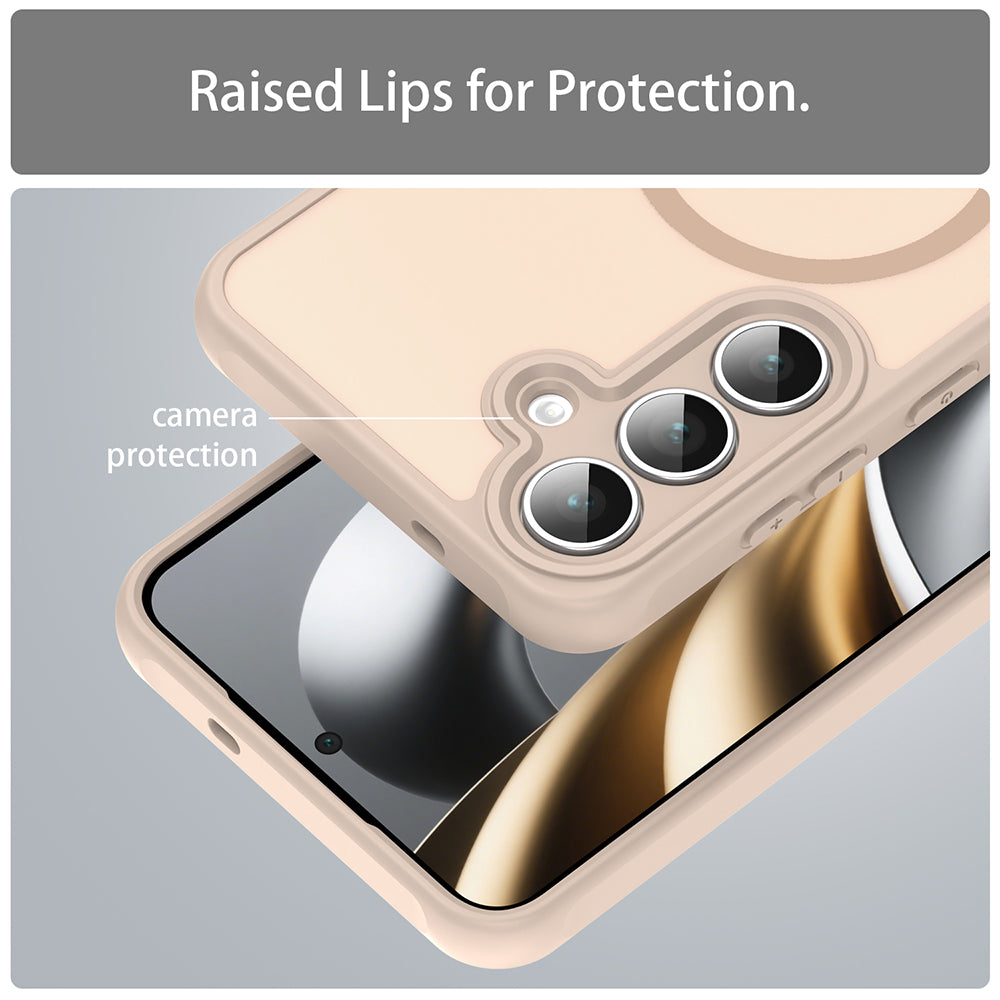 MagSafe pouzdro pro Samsung Galaxy A17 5G, Techsuit, HaloFrost II, Zlaté