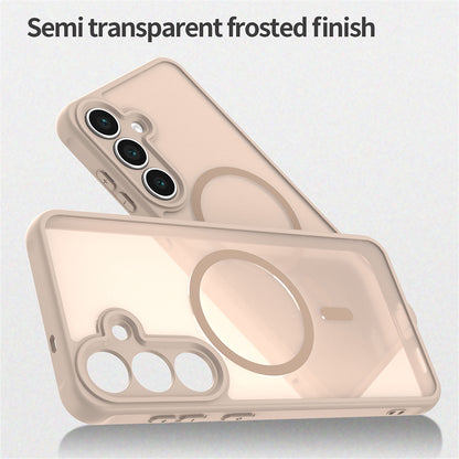 MagSafe pouzdro pro Samsung Galaxy A17 5G, Techsuit, HaloFrost II, Zlaté