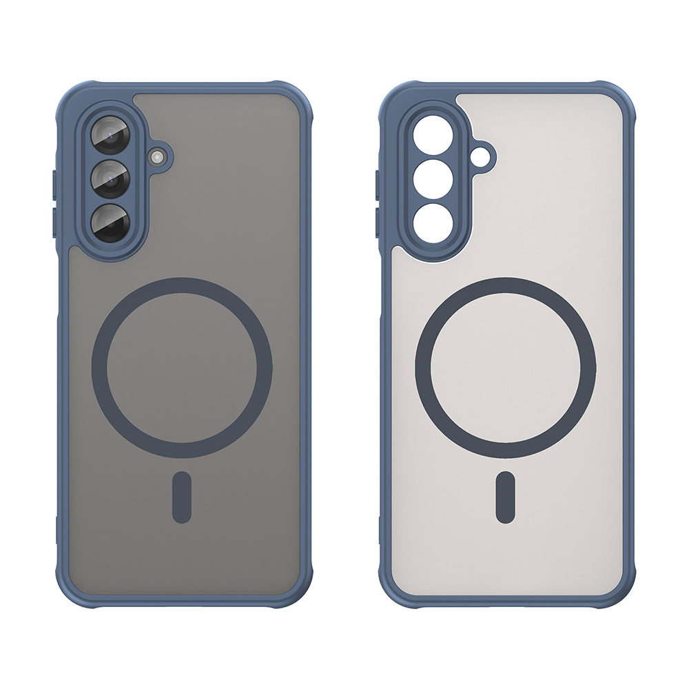 MagSafe pouzdro pro Samsung Galaxy A17 5G, Techsuit, HaloFrost II, Tmavě modrá