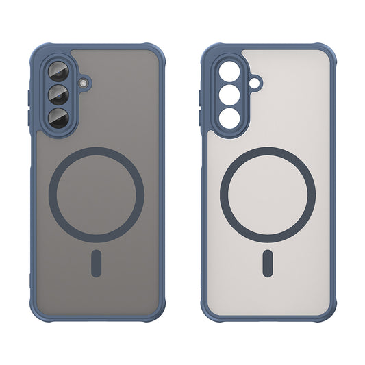 MagSafe pouzdro pro Samsung Galaxy A17 5G, Techsuit, HaloFrost II, Tmavě modrá