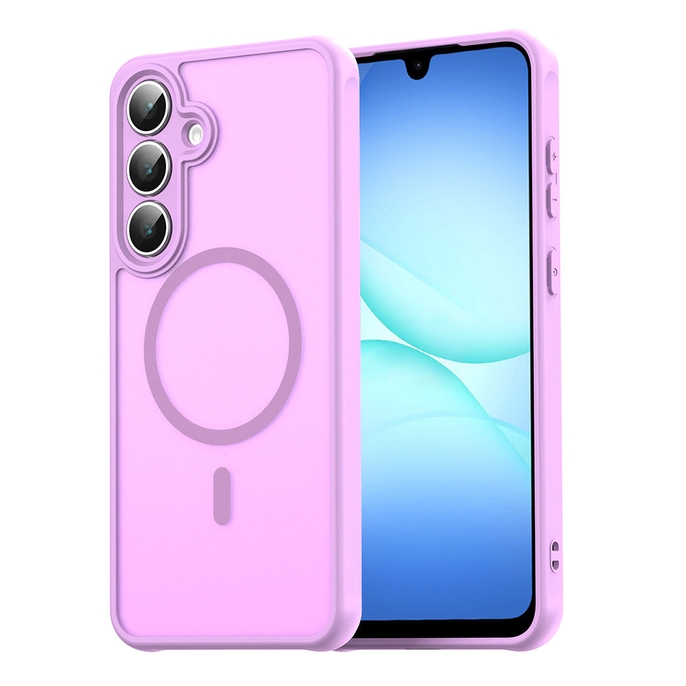 MagSafe pouzdro pro Samsung Galaxy A17 5G, Techsuit, HaloFrost II, Růžová