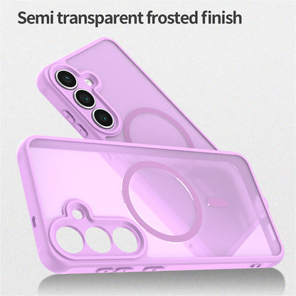 MagSafe pouzdro pro Samsung Galaxy A17 5G, Techsuit, HaloFrost II, Růžová