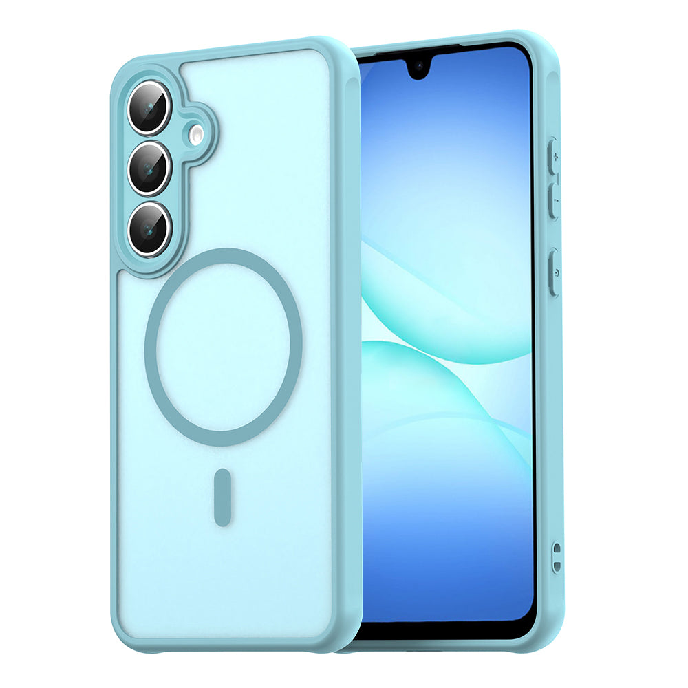 MagSafe pouzdro pro Samsung Galaxy A17 5G, Techsuit, HaloFrost II, Světle zelená