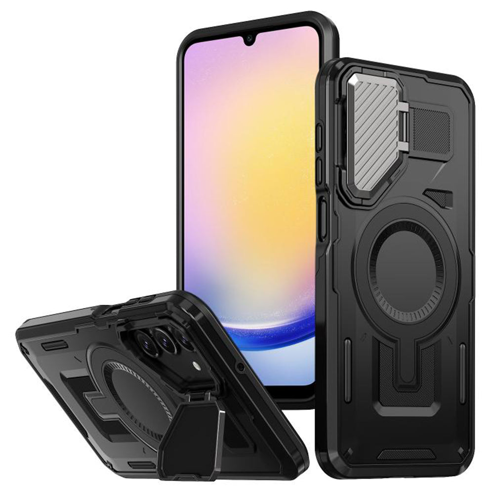 MagSafe pouzdro pro Samsung Galaxy A25 A256, Techsuit, CamVault, černé