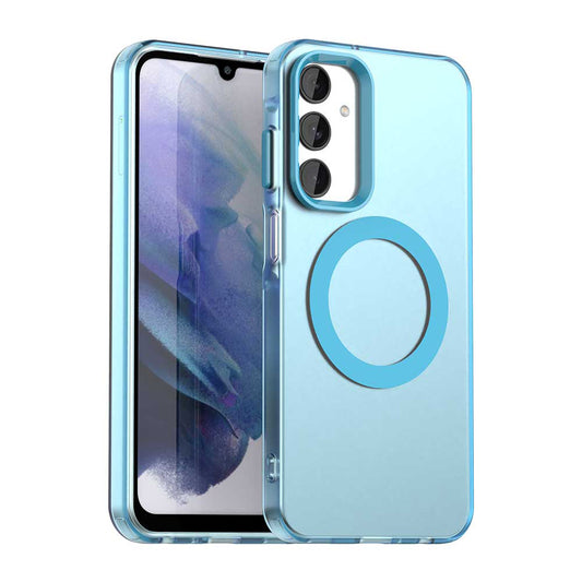 MagSafe pouzdro pro Samsung Galaxy A25 A256, Techsuit, CandyCase, Modrá