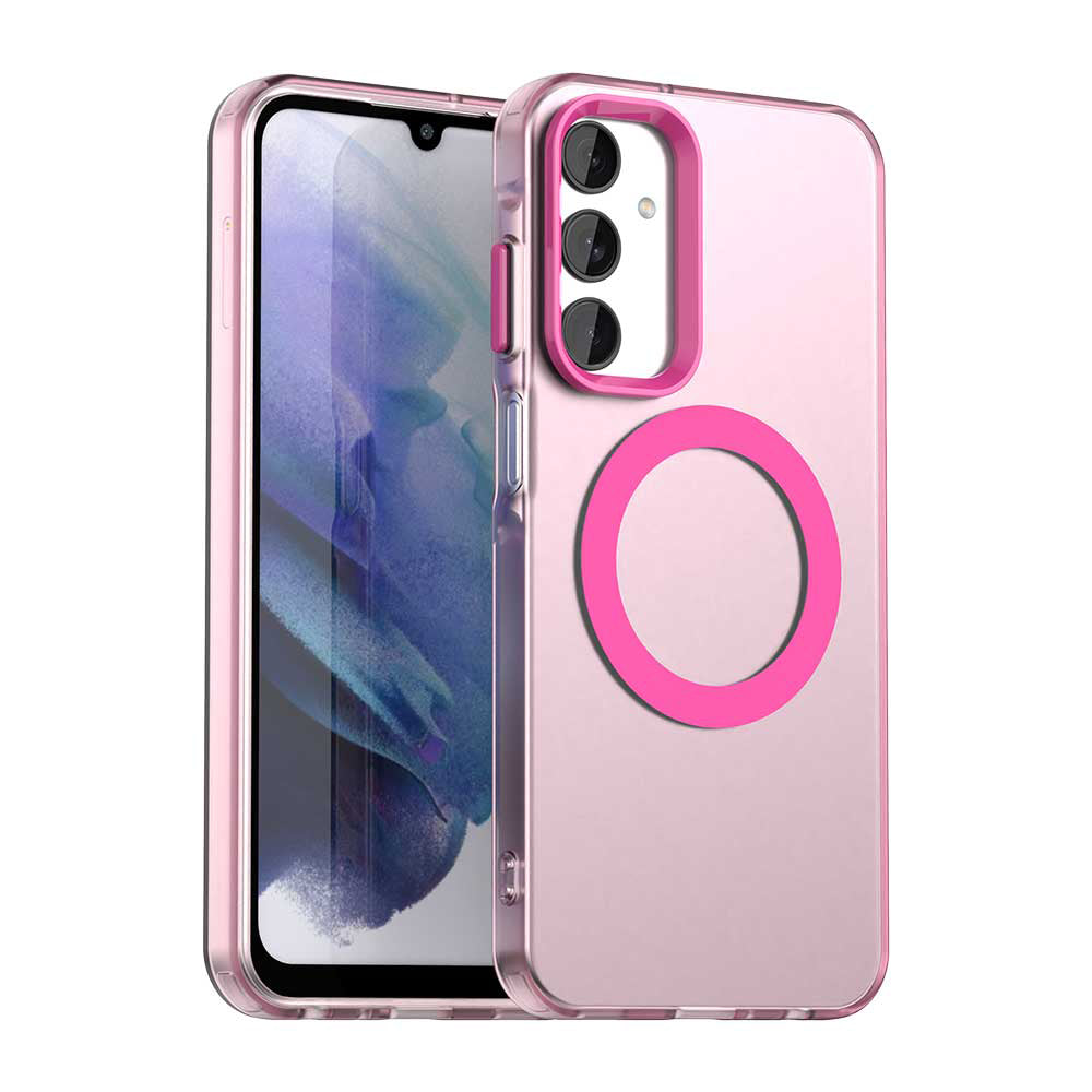 MagSafe pouzdro pro Samsung Galaxy A25 A256, Techsuit, CandyCase, Růžová