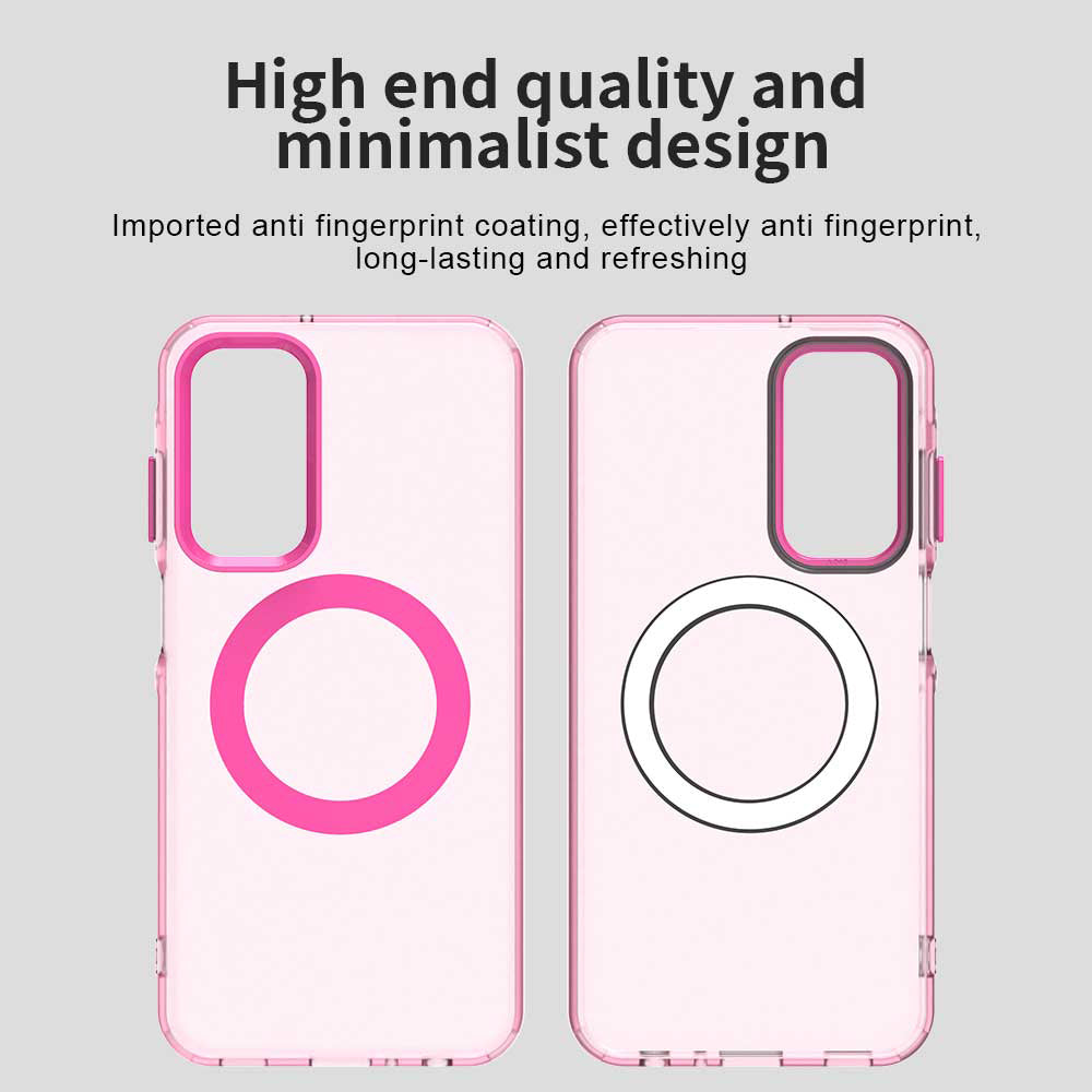 MagSafe pouzdro pro Samsung Galaxy A25 A256, Techsuit, CandyCase, Růžová